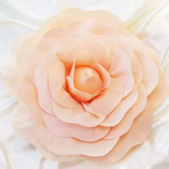 2 Pack Large Real Touch Artificial Foam DIY Craft Roses 20" -Home Decor Promotional Store FOAM FLO001 20 046 01