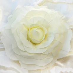 2 Pack Large Real Touch Artificial Foam DIY Craft Roses 20" -Home Decor Promotional Store FOAM FLO001 20 IVR 01