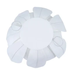 4 Pack Real-Like Soft Foam Craft Daisy Flower Heads 12" -Home Decor Promotional Store FOAM FLO003 12 WHT D03