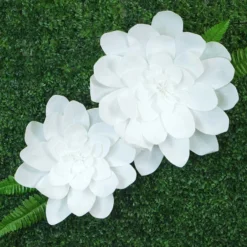 2 Pack Real-Like Soft Foam Craft Daisy Flower Heads 24" 14 2 Pack Real-Like Soft Foam Craft Daisy Flower Heads 24" -Home Decor Promotional Store FOAM FLO003 24 WHT D04