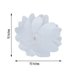 4 Pack Life-Like Soft Foam Craft Dahlia Flower Heads 16" -Home Decor Promotional Store FOAM FLO004 16 WHT 98.progressive cfda12dd d718 4156 b20d 17d3441729b9