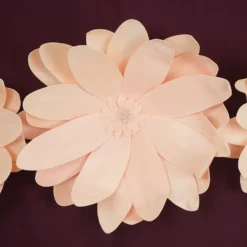 2 Pack Life-Like Foam Dahlia Flowers 20" -Home Decor Promotional Store FOAM FLO004 20 046 D05