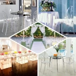 Clear Acrylic Banquet Ghost Chair With Oval Back, Transparent Armless Accent Chair 16 Clear Acrylic Banquet Ghost Chair With Oval Back, Transparent Armless Accent Chair -Home Decor Promotional Store FURN BANQ02 CLR EBC2.progressive d0bec8d0 5a82 4edc 9d34 8253bf98876c