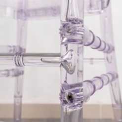 Stackable Clear Acrylic Phoenix Chiavari Ghost Chair, Transparent Resin Armless Oval Back Chair -Home Decor Promotional Store FURN CHIV03 CLR D10 1