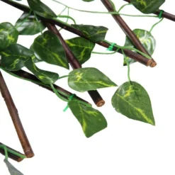 Expandable Lattice Fence, Artificial Ivy Trellis Privacy Hedge Backdrop Accordion Fencing - 17"H X 95"L -Home Decor Promotional Store FURN WOD FEN001 D07 grande.progressive 007b287a d50f 4e18 aec8 0182d956a954