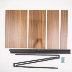 5ft 4-Tier Metal Leaning Ladder Bookshelf Stand With Natural Wood Racks -Home Decor Promotional Store FURN WOD RCK004 DKBN 99.progressive 8e294532 4e92 4fa9 95ad ffd043b77a46