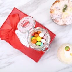 12 Pack 4 Oz Clear Hexagon Glass Jars 18 12 Pack 4 Oz Clear Hexagon Glass Jars -Home Decor Promotional Store GLAS JAR05 CLR D05