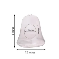 Air Plant Hanging Glass Bell Shaped Terrarium With Twine Rope, Free-Falling Planter 9" 15 Air Plant Hanging Glass Bell Shaped Terrarium With Twine Rope, Free-Falling Planter 9" -Home Decor Promotional Store GLAS RND11 9 CLR 98