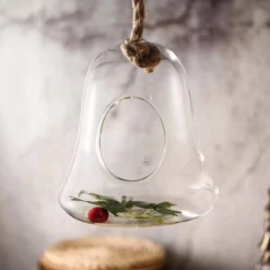 Air Plant Hanging Glass Bell Shaped Terrarium With Twine Rope, Free-Falling Planter 9" 13 Air Plant Hanging Glass Bell Shaped Terrarium With Twine Rope, Free-Falling Planter 9" -Home Decor Promotional Store GLAS RND11 9 CLR D09.progressive cf96a574 9279 4138 9c91 1fba66b5b310