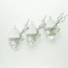 3 Pack - Rhombus Glass Wall Vase - Indoor Wall Mounted Planters - Hanging Terrariums