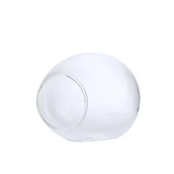 3 Pack - Egg Shaped Glass Wall Vase - Indoor Wall Mounted Planters - Hanging Terrariums 39 3 Pack - Egg Shaped Glass Wall Vase - Indoor Wall Mounted Planters - Hanging Terrariums -Home Decor Promotional Store GLAS VASE003 TEAR CLR D10