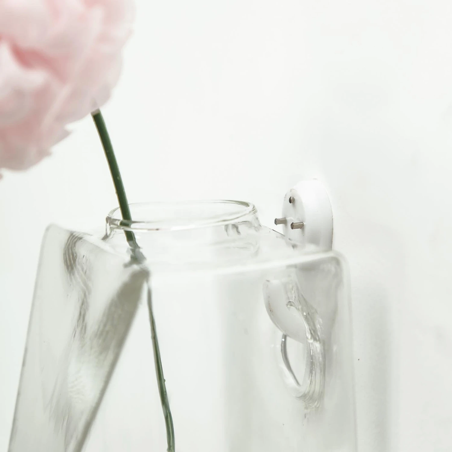 3 Pack - Trapezoid Glass Wall Vase - Indoor Wall Mounted Planters - Hanging Terrariums 14 3 Pack - Trapezoid Glass Wall Vase - Indoor Wall Mounted Planters - Hanging Terrariums - Image 14