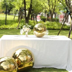 Gold Stainless Steel Gazing Globe Mirror Ball, Reflective Shiny Hollow Garden Spheres 29 Gold Stainless Steel Gazing Globe Mirror Ball, Reflective Shiny Hollow Garden Spheres -Home Decor Promotional Store Gold Stainless Steel Gazing Globe Mirror Ball 2 3322e359 79af 4cf8 acd1 f530272c8d93