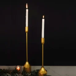 Set Of 3 | Gold Metal Taper Candle Holder Set With Weighted Base - 9"/13"/16" 19 Set Of 3 | Gold Metal Taper Candle Holder Set With Weighted Base - 9"/13"/16" -Home Decor Promotional Store IRON CAND TP010 SET GOLD D05.progressive 505cedbe 71bb 44b5 ada2 5b68d593c630