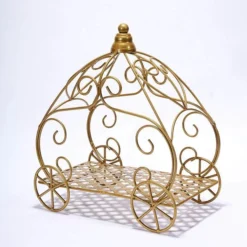 Gold Wrought Iron Cinderella Pumpkin Carriage Table Centerpiece 11" -Home Decor Promotional Store IRON COACH02 GOLD D04 grande.progressive 7a1f5e60 c4c9 40f7 ab1a 431b36f9c187