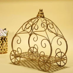 Gold Wrought Iron Cinderella Pumpkin Carriage Table Centerpiece 11" -Home Decor Promotional Store IRON COACH02 GOLD D06.progressive 26f04c46 850a 45a0 975d dd5104b004f6