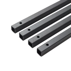 Rectangular Matte Black Metal Flower Stand, Geometric Centerpiece Vases 28 Rectangular Matte Black Metal Flower Stand, Geometric Centerpiece Vases -Home Decor Promotional Store IRON STND01 40 MBLK D08