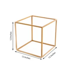 2 Pack Square Gold Metal Home Accent Flower Stand, Geometric Centerpiece Vases 38 2 Pack Square Gold Metal Home Accent Flower Stand, Geometric Centerpiece Vases -Home Decor Promotional Store IRON STND02 12 GOLD 98 760x760 6ee8a018 aba8 4db1 b61f 378f3b0eaaf9