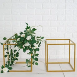 2 Pack Square Gold Metal Home Accent Flower Stand, Geometric Centerpiece Vases 36 2 Pack Square Gold Metal Home Accent Flower Stand, Geometric Centerpiece Vases -Home Decor Promotional Store IRON STND02 12 GOLD D14.progressive 908643ee 9a63 46ba 89e2 63b084f1fcd6