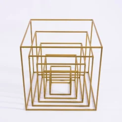 2 Pack Square Gold Metal Home Accent Flower Stand, Geometric Centerpiece Vases 28 2 Pack Square Gold Metal Home Accent Flower Stand, Geometric Centerpiece Vases -Home Decor Promotional Store IRON STND02 24 GOLD D09.progressive d388e9c3 333f 4aad adbb 5b76acaec6fc