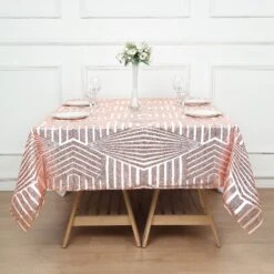 72" Square Diamond Glitz Sequin Table Overlay Topper 34 72" Square Diamond Glitz Sequin Table Overlay Topper -Home Decor Promotional Store LAY72 02G 046 D03