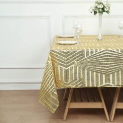 72" Square Diamond Glitz Sequin Table Overlay Topper 29 72" Square Diamond Glitz Sequin Table Overlay Topper -Home Decor Promotional Store LAY72 02G GOLD D04