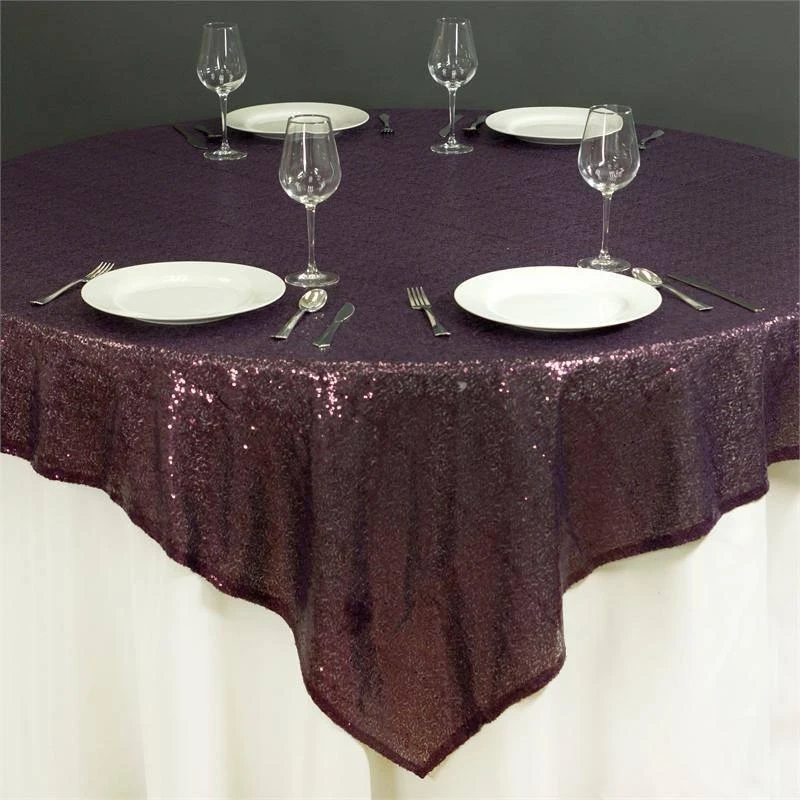 72" X 72" Sequin Square Overlay 18 72" X 72" Sequin Square Overlay - Image 18