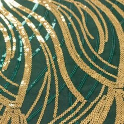 Wave Mesh Square Table Overlay With Embroidered Sequins 72"x72" -Home Decor Promotional Store LAY72 02 WAVE HNGD D10