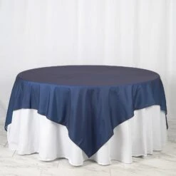 Dark Blue Faux Denim Polyester Table Overlays 14 Dark Blue Faux Denim Polyester Table Overlays -Home Decor Promotional Store LAY85 DENM D01.progressive 0b079c4c f0a3 4a29 9894 06ceaf97aa10