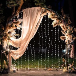 192 LED Icicle Fairy String Light Curtain Backdrop 5ftx8ft Plug In Panel With 8 LED Light Strands 23 192 LED Icicle Fairy String Light Curtain Backdrop 5ftx8ft Plug In Panel With 8 LED Light Strands -Home Decor Promotional Store LEDSTR03 5X8 WHT D01.progressive ff3f16e2 456c 4c2b b02e d272ceab2bba