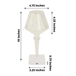 10" LED Acrylic Crystal Cup Shape Color Changing Cordless Table Lamp, Rechargeable Touch Control Accent Lamp 26 10" LED Acrylic Crystal Cup Shape Color Changing Cordless Table Lamp, Rechargeable Touch Control Accent Lamp -Home Decor Promotional Store LED ACRY LAMP05 ASST 98