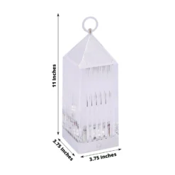 11" Retro Lighthouse Style LED Crystal Lantern Table Lamp, Rechargeable Touch Control Acrylic Decorative Night Light 25 11" Retro Lighthouse Style LED Crystal Lantern Table Lamp, Rechargeable Touch Control Acrylic Decorative Night Light -Home Decor Promotional Store LED ACRY LAMP06 ASST 98