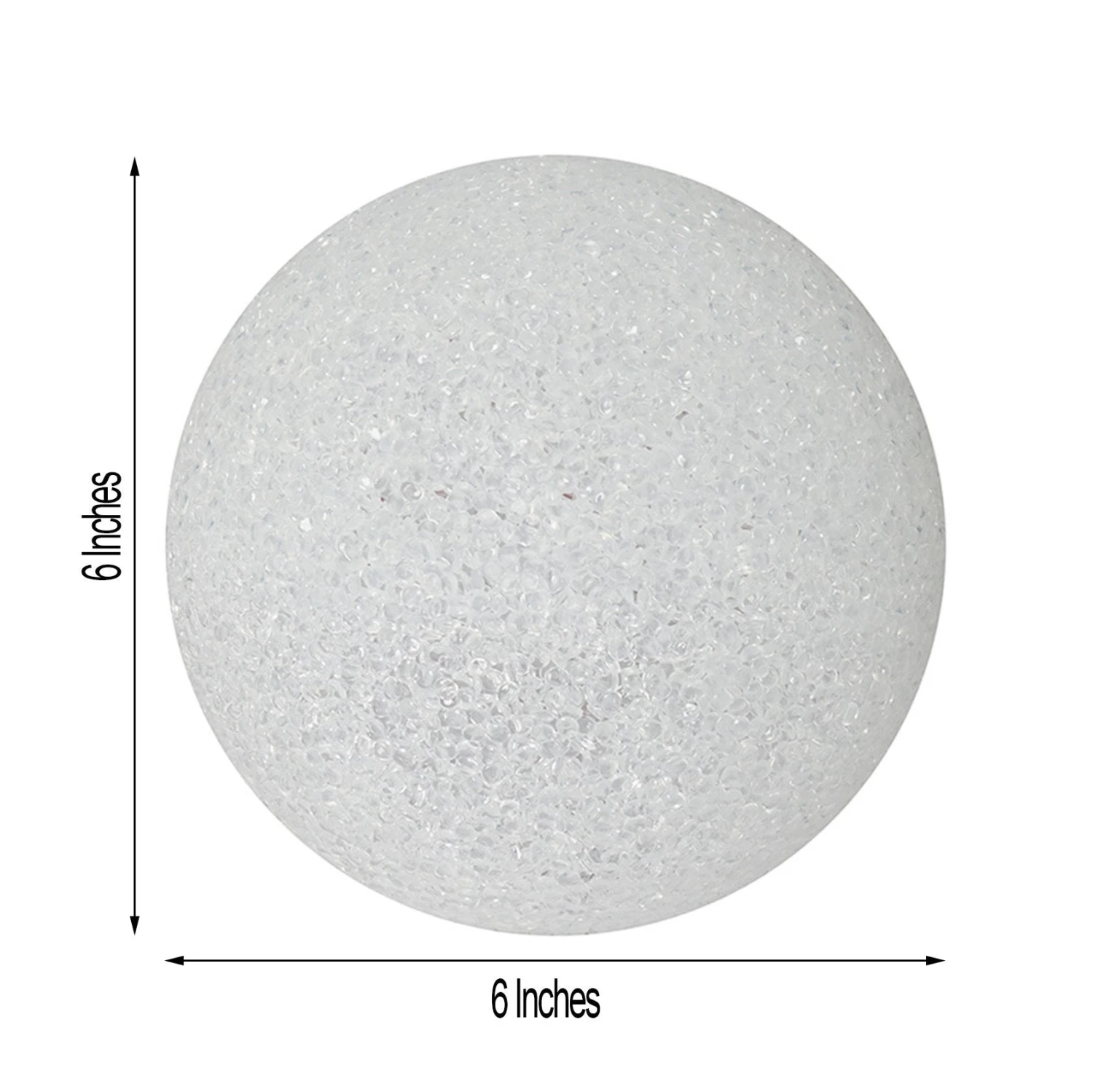 2 Pack - 6" Color Changing Portable LED Centerpiece Ball Lights, Battery Operated LED Orbs 14 2 Pack - 6" Color Changing Portable LED Centerpiece Ball Lights, Battery Operated LED Orbs - Image 14