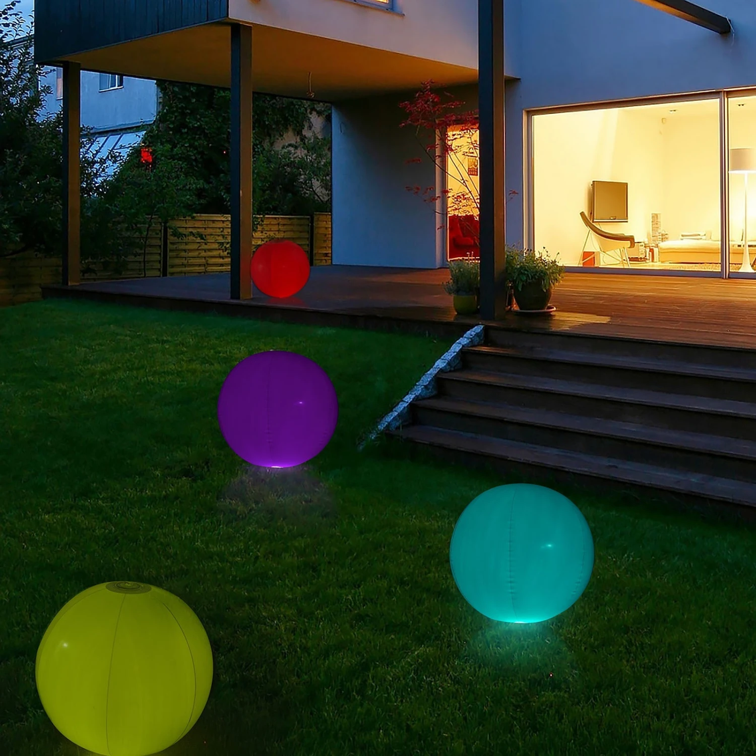 Floating Pool Light Up Glow Ball, Inflatable Outdoor Garden Lights With Remote - 13 RGB Colors And 3 Color Modes 17 Floating Pool Light Up Glow Ball, Inflatable Outdoor Garden Lights With Remote - 13 RGB Colors And 3 Color Modes - Image 17