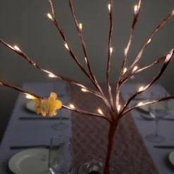 3 Pack | 31" Artificial Tree Twig Lights, Lighted Branches With 60 Bright Warm White LED Bulbs 29 3 Pack | 31" Artificial Tree Twig Lights, Lighted Branches With 60 Bright Warm White LED Bulbs -Home Decor Promotional Store LED BRCH02 BRN D07