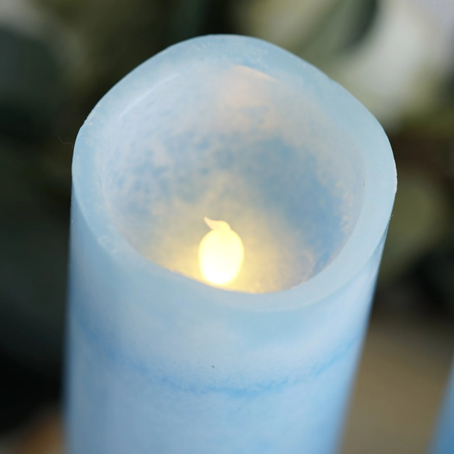 Flameless LED Pillar Candles, Remote Operated Battery Powered 4", 6", 8" 9 Flameless LED Pillar Candles, Remote Operated Battery Powered 4", 6", 8" - Image 9
