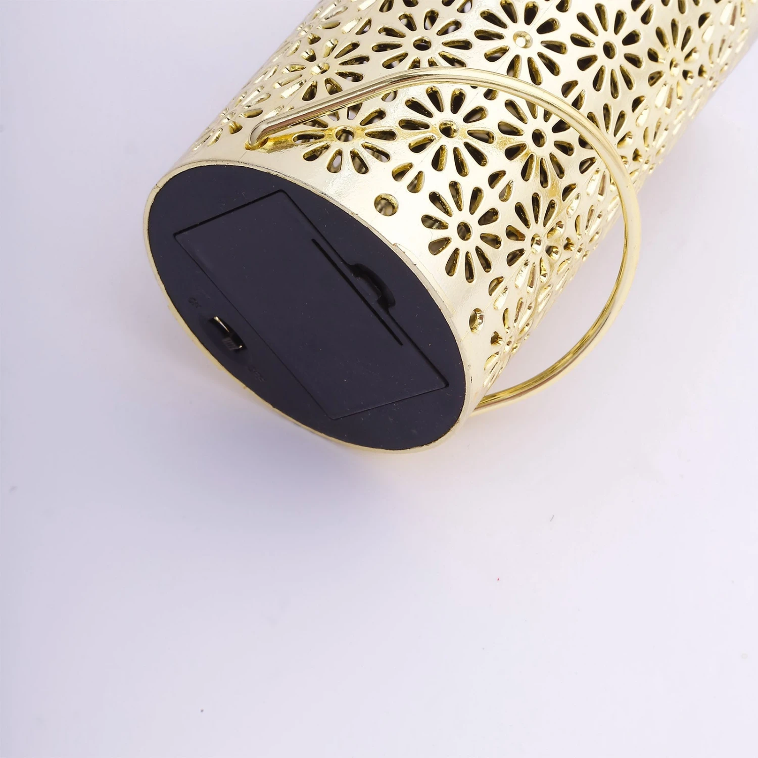 3 Pack Gold Flower Design Hanging LED Lantern Lights, Battery Operated Decorative Garden Lanterns - 3"x5" 10 3 Pack Gold Flower Design Hanging LED Lantern Lights, Battery Operated Decorative Garden Lanterns - 3"x5" - Image 10