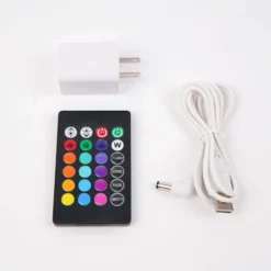 Color Changing LED Light Up Saucer Chair Furniture Stool, Rechargeable Cordless Waterproof With Accessory Bag -Home Decor Promotional Store LED FURN CHAIR 01 D11