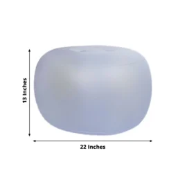 22" Color Changing LED Light Up Inflatable Pouf Ottoman, Waterproof Illuminated Remote Battery Operated Furniture -Home Decor Promotional Store LED FURN CHAIR 02 S 98.progressive eed5af77 db7a 458f 96ca 61dd9bd0741e