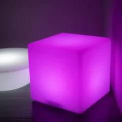 15.5" Color Changing Cordless LED Light Up Cube Table Stool, Rechargeable Waterproof Illuminated Furniture 25 15.5" Color Changing Cordless LED Light Up Cube Table Stool, Rechargeable Waterproof Illuminated Furniture -Home Decor Promotional Store LED FURN CUBE 01 16 D08.progressive 75318f5f 01ac 4608 ac40 9ce62559954e