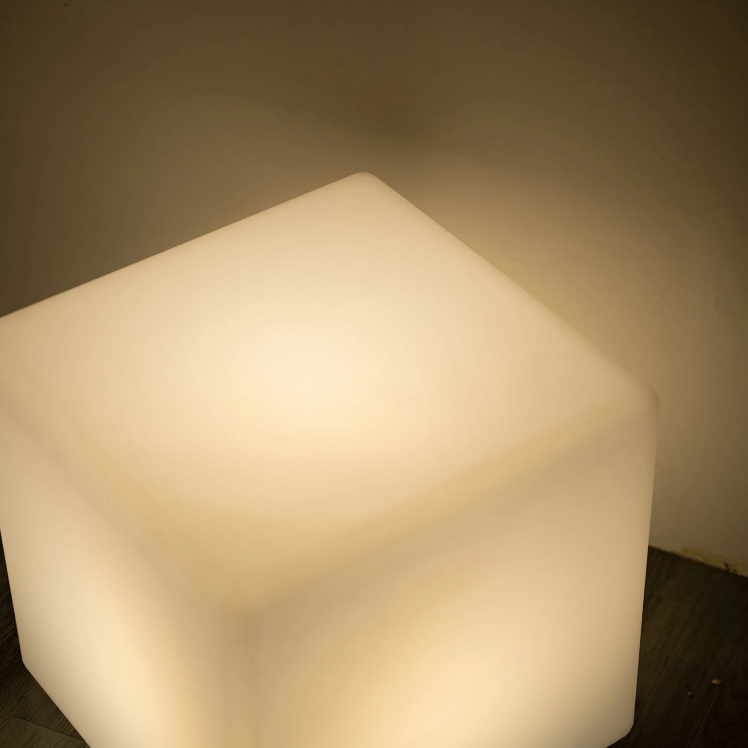 15.5" Color Changing Cordless LED Light Up Cube Table Stool, Rechargeable Waterproof Illuminated Furniture 8 15.5" Color Changing Cordless LED Light Up Cube Table Stool, Rechargeable Waterproof Illuminated Furniture - Image 8