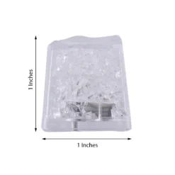 12 Pack | Light Up LED Submersible Ice Cubes, Waterproof With Adjustable Light Modes -Home Decor Promotional Store LED ICE WHT 98