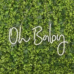 26" Oh Baby Neon Light Sign, LED Reusable Wall Décor Lights With 5ft Hanging Chain -Home Decor Promotional Store LED NEOSIGN01 BABY CLR D04.progressive b2e6d6d9 7d5a 41ad a799 2a52e8ea4fbe
