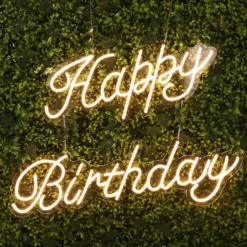 32" Happy Birthday Neon Light Sign, LED Reusable Wall Décor Lights With 5ft Hanging Chain 21 32" Happy Birthday Neon Light Sign, LED Reusable Wall Décor Lights With 5ft Hanging Chain -Home Decor Promotional Store LED NEOSIGN01 BDAY CLR D10.progressive c256adde 90f3 407c 9a7c b4e60bd471ac