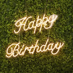 32" Happy Birthday Neon Light Sign, LED Reusable Wall Décor Lights With 5ft Hanging Chain 23 32" Happy Birthday Neon Light Sign, LED Reusable Wall Décor Lights With 5ft Hanging Chain -Home Decor Promotional Store LED NEOSIGN01 BDAY CLR 02.progressive c2fa1661 e7cc 4b8c a040 73e5f62087a9