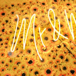 33" Mr & Mrs Neon Light Sign, LED Reusable Wall Décor Lights With 5ft Hanging Chain -Home Decor Promotional Store LED NEOSIGN01 MRS CLR D05.progressive 428ff4b9 b0b7 465c 88e4 5ca04b87fb27