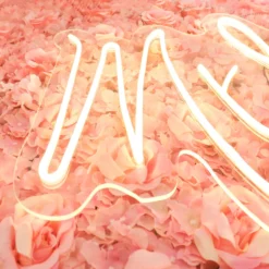 33" Mr & Mrs Neon Light Sign, LED Reusable Wall Décor Lights With 5ft Hanging Chain -Home Decor Promotional Store LED NEOSIGN01 MRS CLR D09.progressive 8c04b2f0 26da 4325 b500 b0b3175c9039