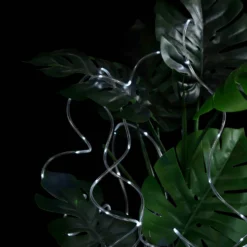 33ft 100 LED Solar Powered Waterproof Outdoor Rope Light With 8 Modes -Home Decor Promotional Store LED ROPE01 SL WHT D06