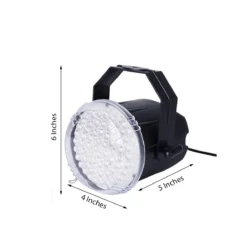 10 Watt White 62 LED Stage Backdrop Bright Strobe Spotlight With Brackets -Home Decor Promotional Store LED SPT14 98