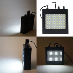 108 LED 25 Watt Super Bright White Strobe Light With Dual Mode Flash & Speed Control